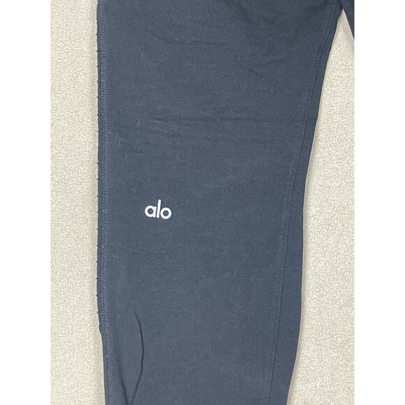 Alo Pants Womens Extra Small Black Tapered Sweatpants Workout‎ Gym Adult - Picture 8 of 10